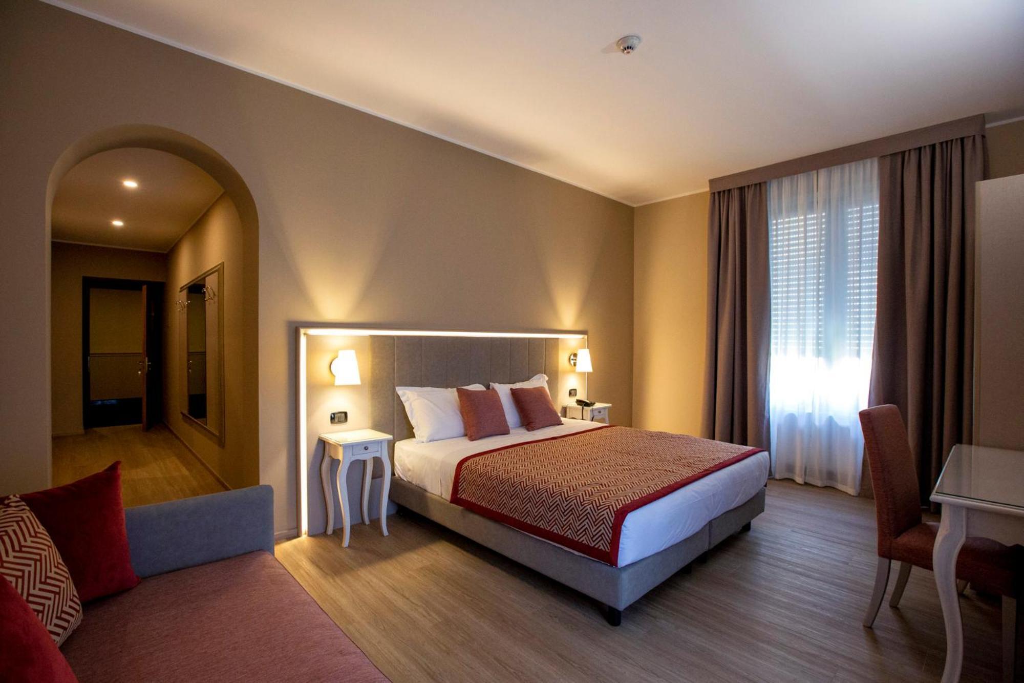 Hotel Villa Malpensa Vizzola Ticino Exteriör bild